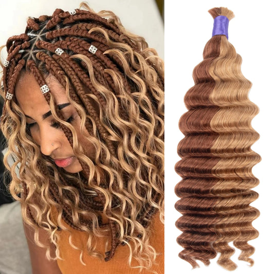 deep wave braiding hair color 27/30